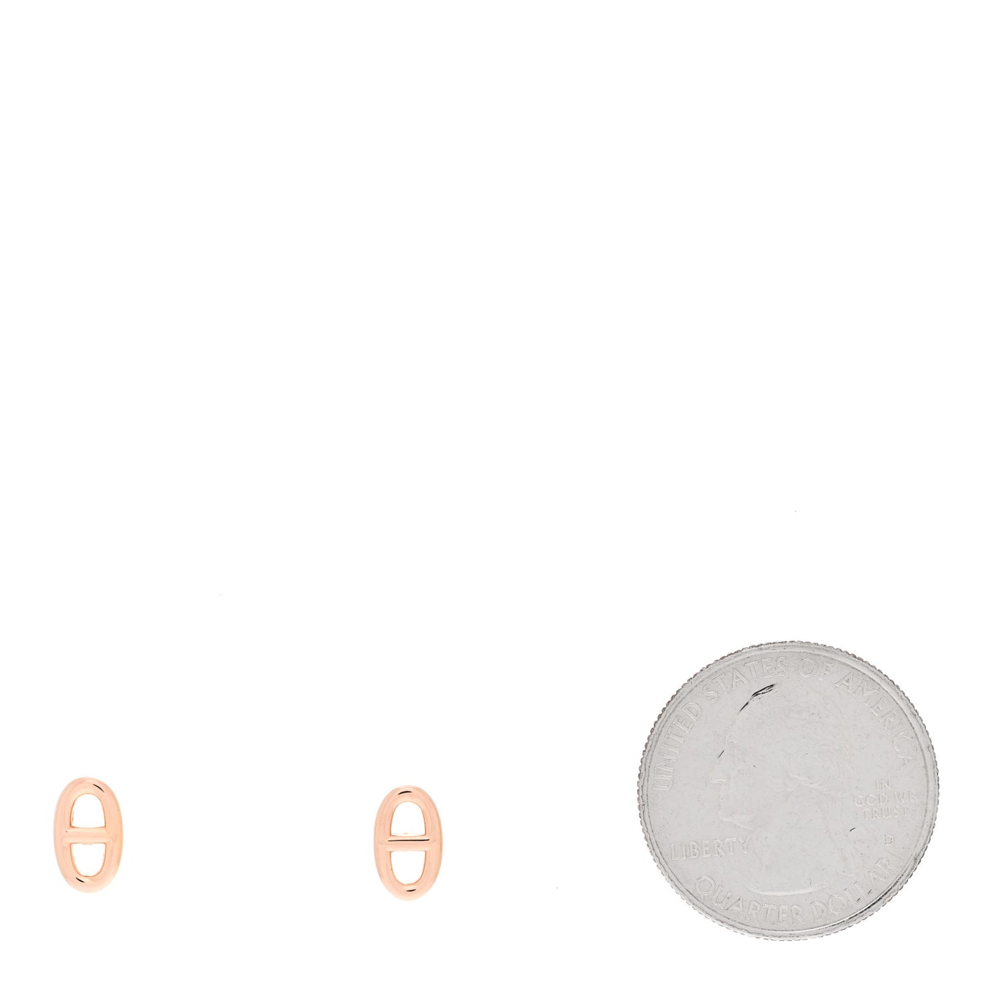 18K Rose Gold TPM Farandole Stud Earrings