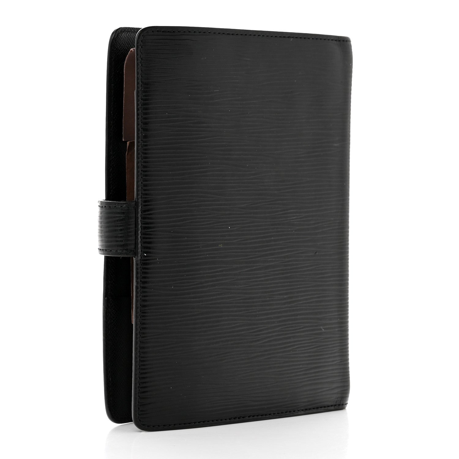 Louis Vuitton Epi Medium Ring Agenda Cover Black 3 of 7