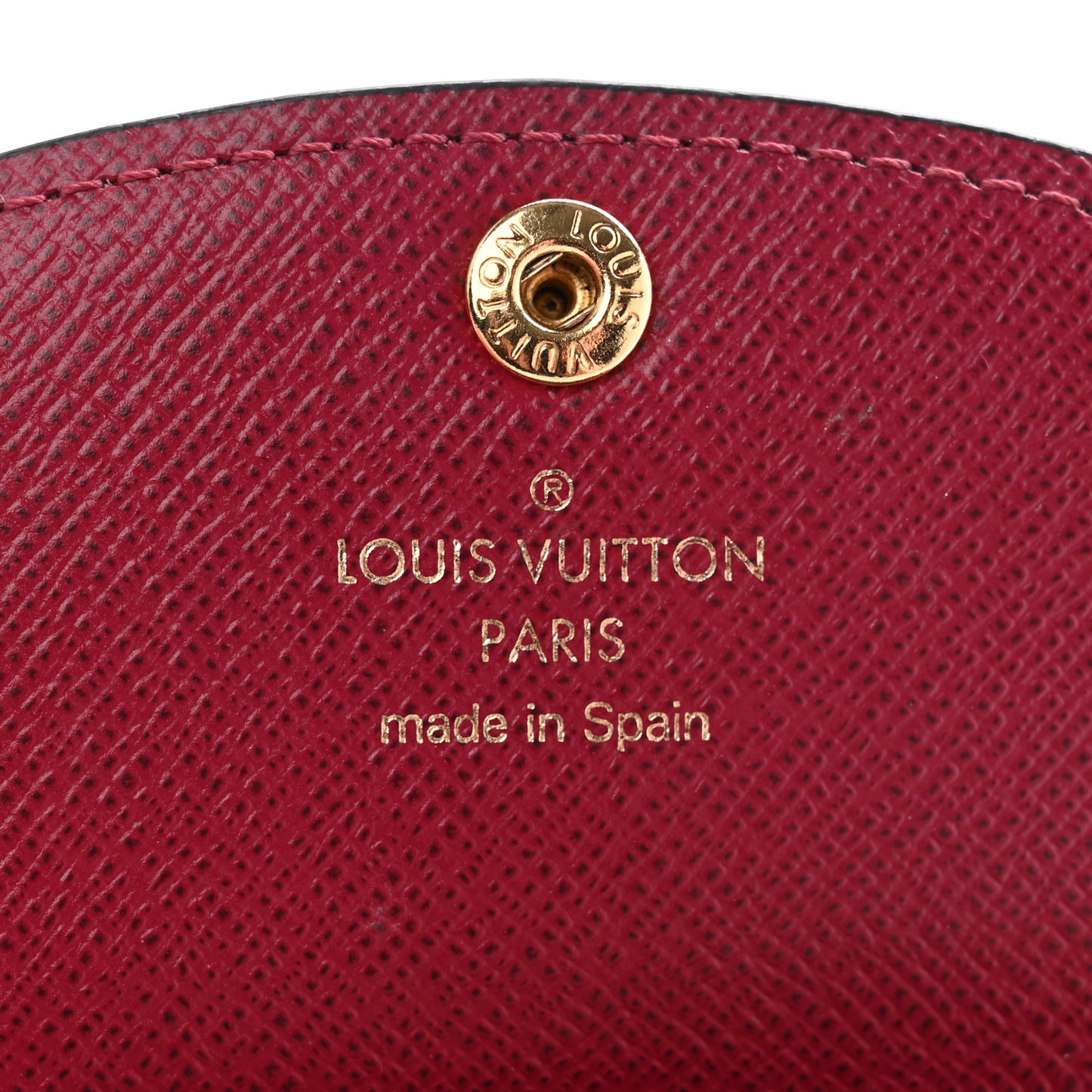Monogram Rosalie Coin Purse Fuchsia