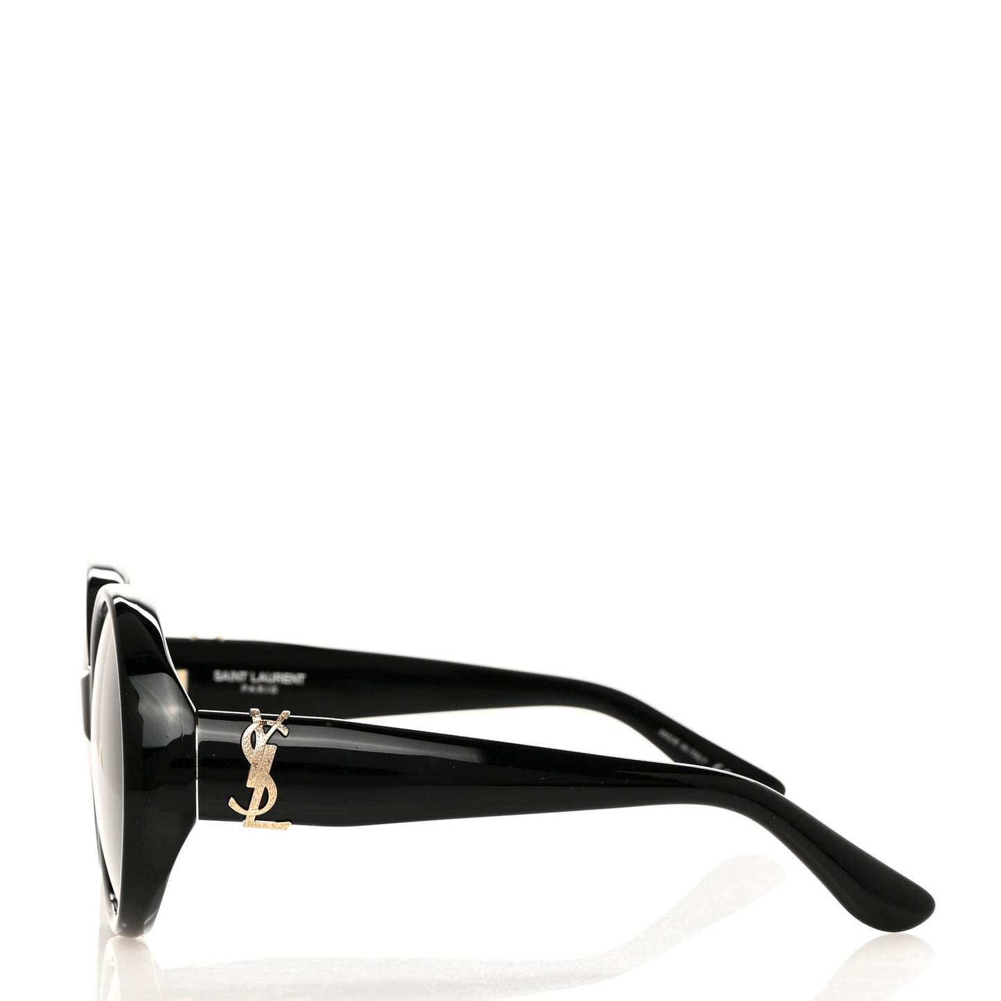 Round SL M1 Sunglasses Black