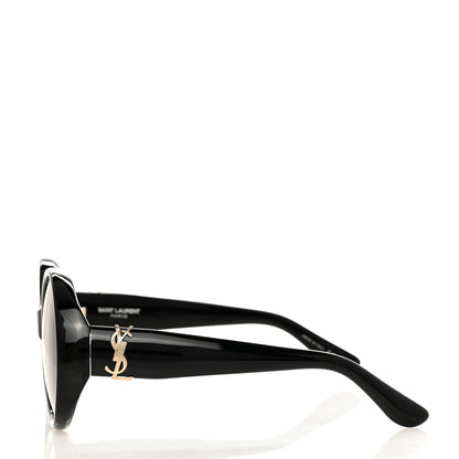 Saint Laurent Round SL M1 Sunglasses Black 4 of 8