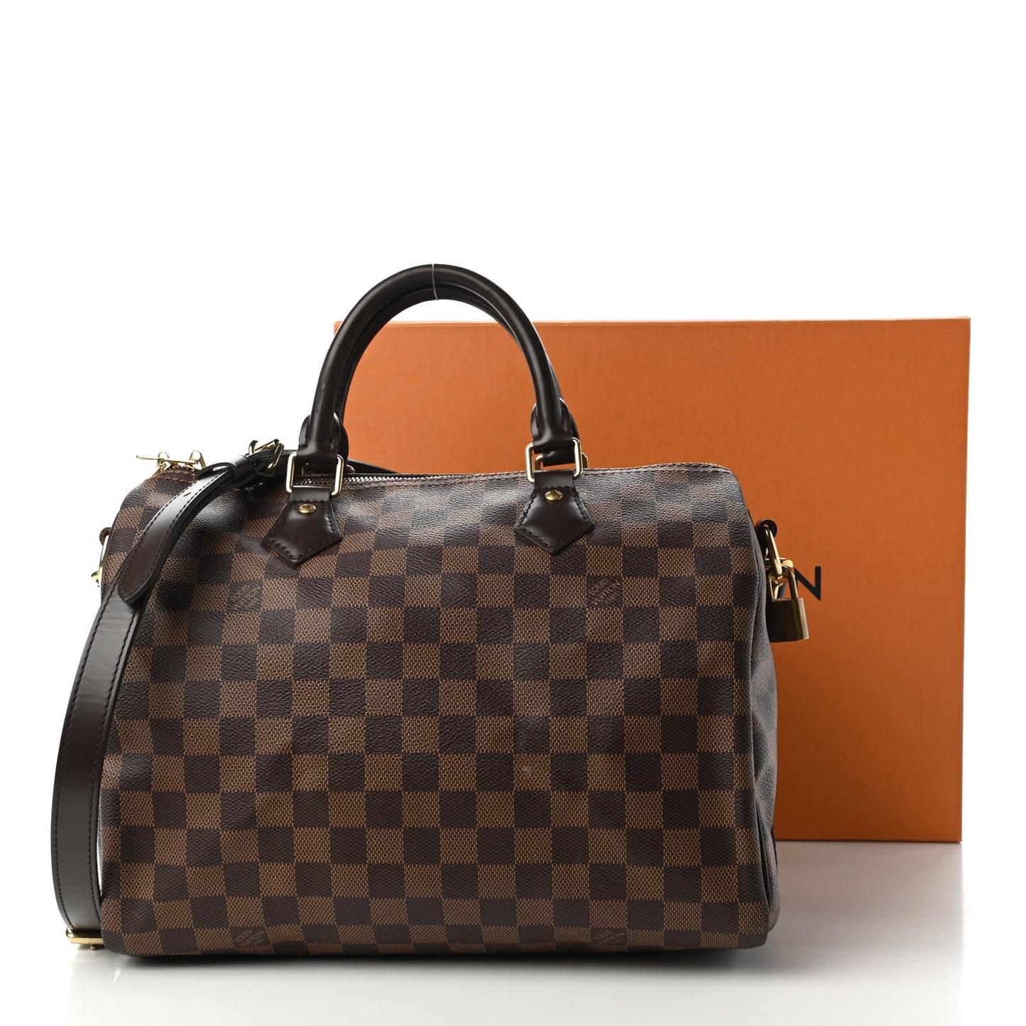 Damier Ebene Speedy Bandouliere 30