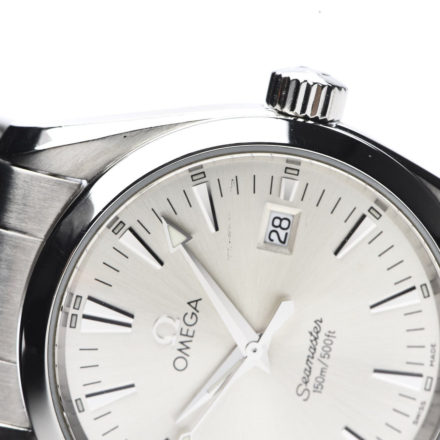 Stainless Steel 36mm Seamaster Aqua Terra Quartz Watch 2518.30.00