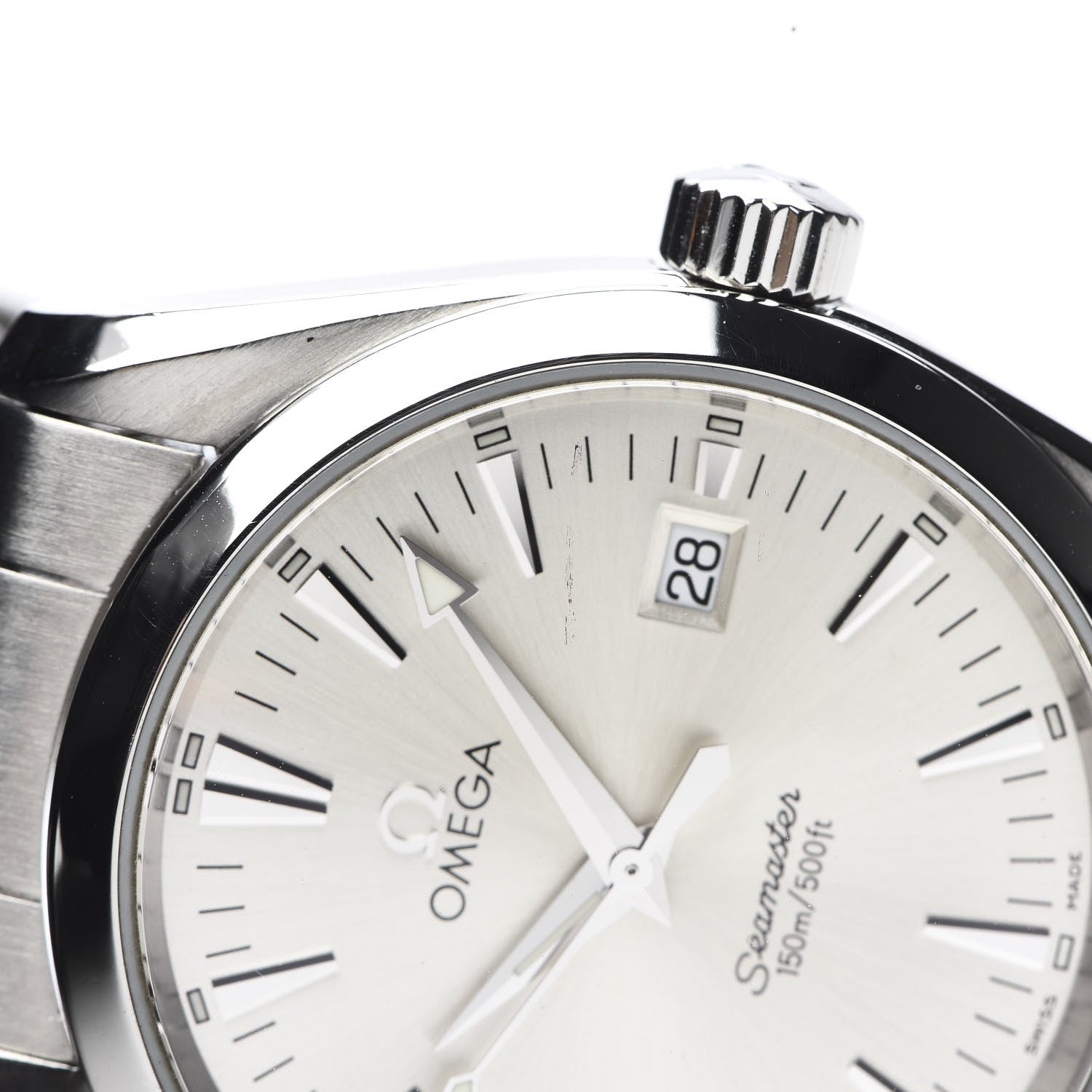 Omega Stainless Steel 36mm Seamaster Aqua Terra Quartz Watch 2518.30.00 8 of 8