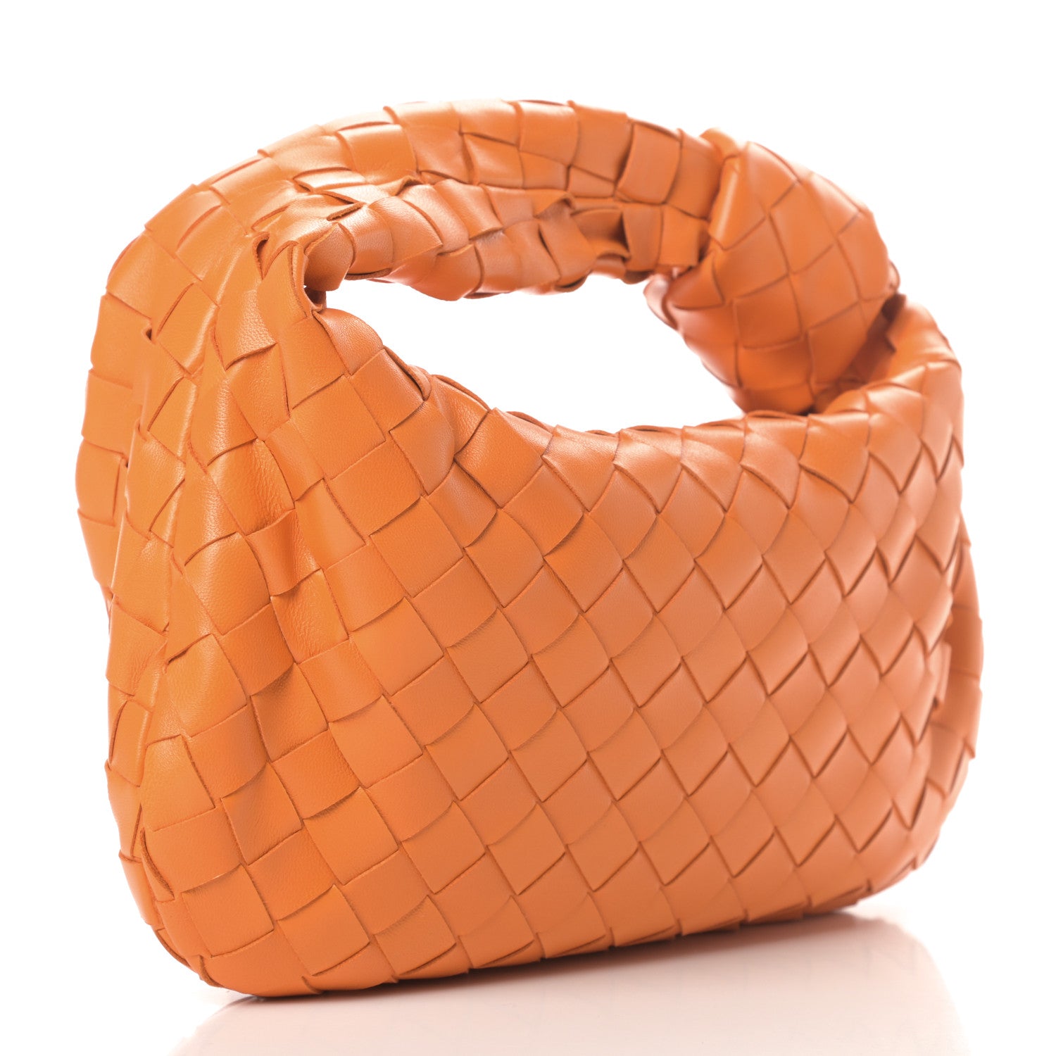 Bottega Veneta Nappa Intrecciato Mini BV Light Orange 3 of 11