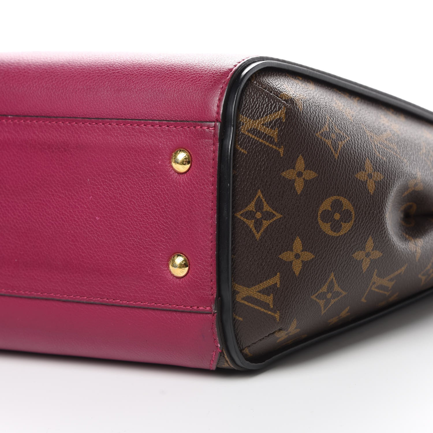 Louis Vuitton Calfskin Monogram Kimono Tote Grape 10 of 13