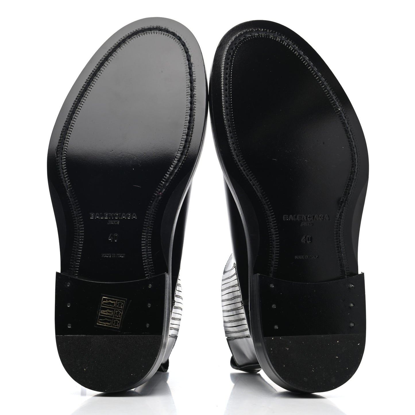 Calfskin Chelsea Boots 40 Black