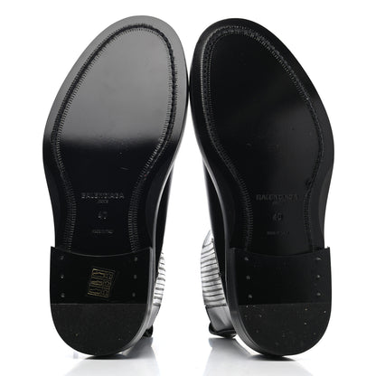 Balenciaga Calfskin Chelsea Boots 40 Black 4 of 4