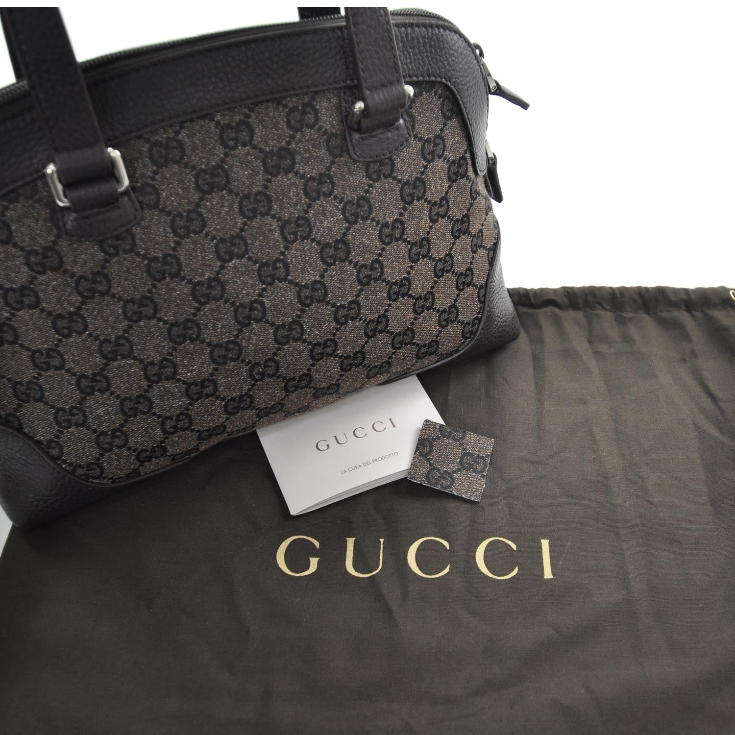 Gucci Monogram Bowler Brown 9 of 9