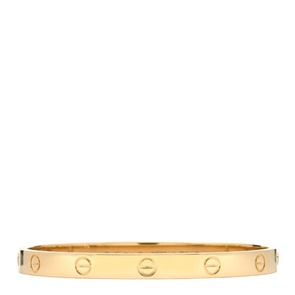Cartier 18K Yellow Gold LOVE Bracelet 18 1 of 5