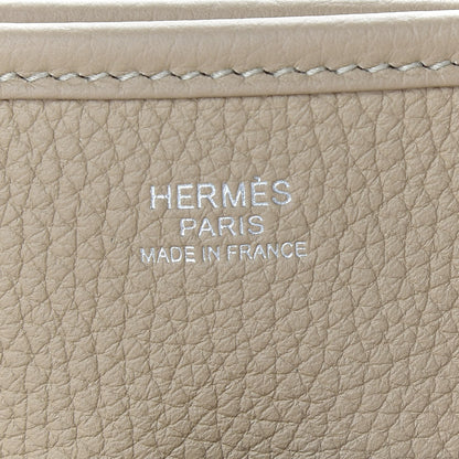 Hermes Taurillon Clemence Evelyne III PM Trench 6 of 9