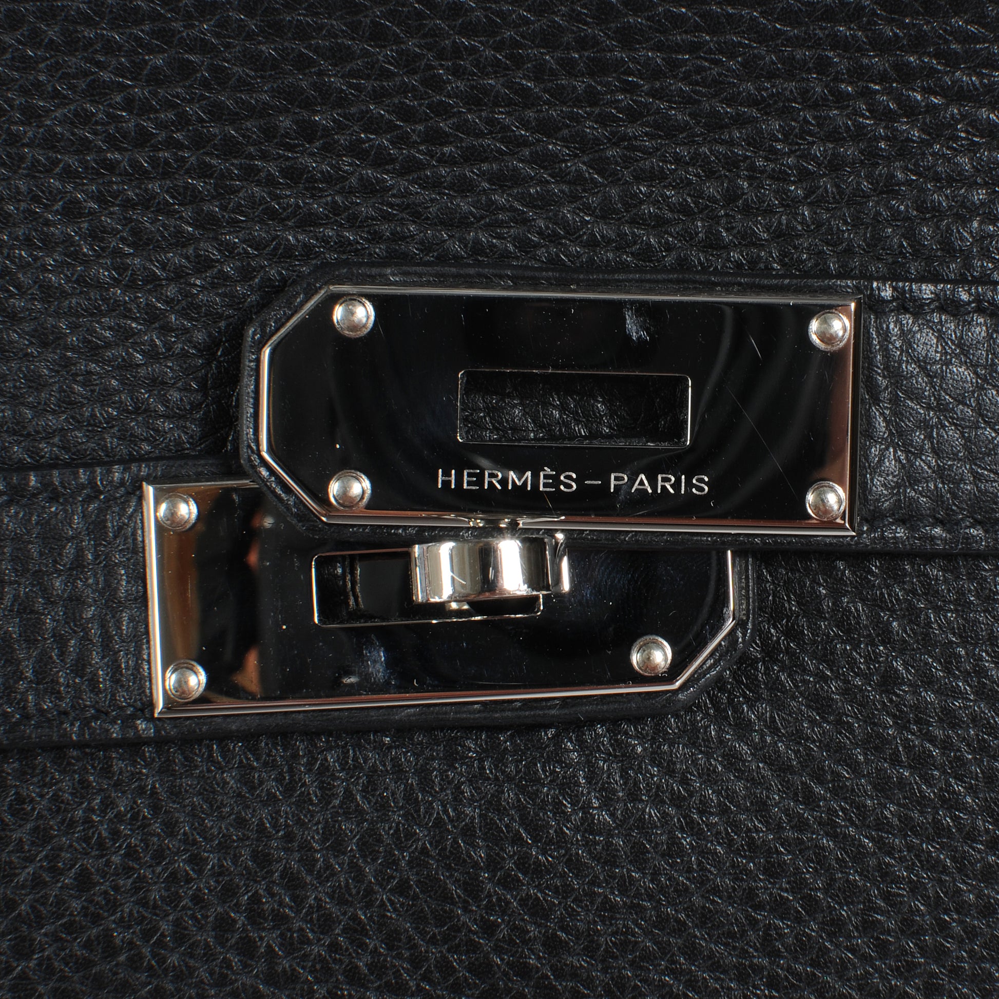 Hermes Taurillon Clemence Jypsiere 34 Black 5 of 9