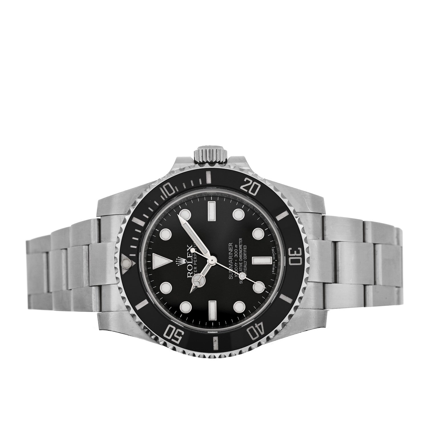 Rolex Stainless Steel 40mm Submariner Watch Black 5513 Black 2 of 5