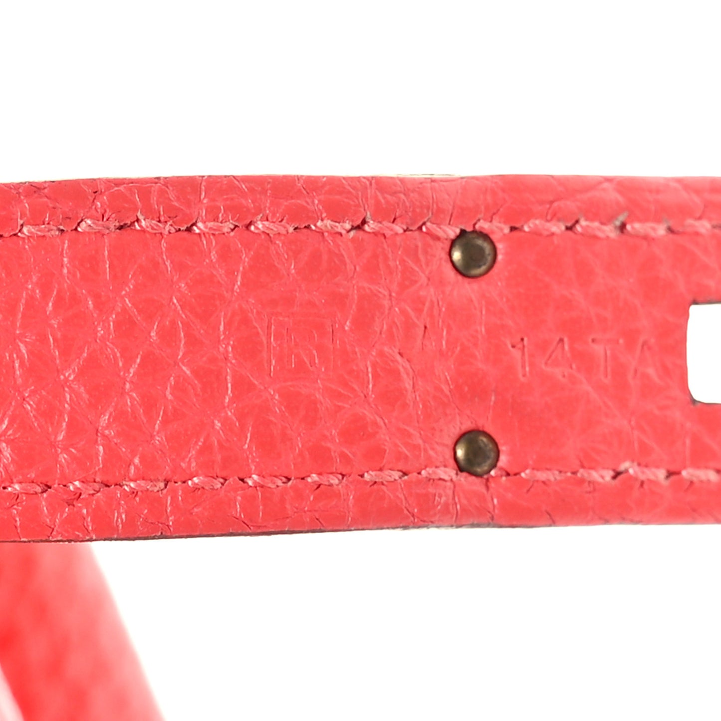 Togo Birkin 30 Rouge Pivoine