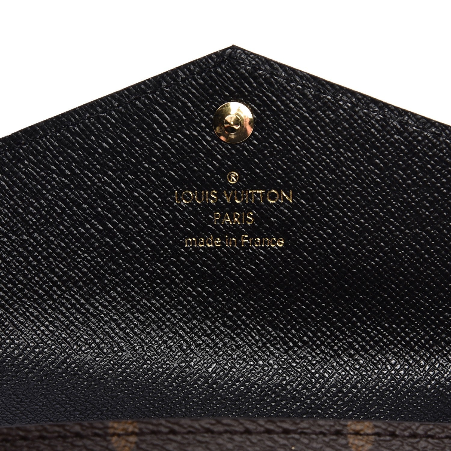 Louis Vuitton Monogram Daily Organizer Envelope Insert Black 5 of 6
