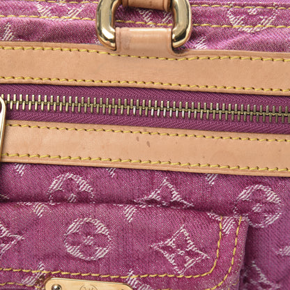 Louis Vuitton Monogram Denim Neo Speedy Fuchsia 15 of 21