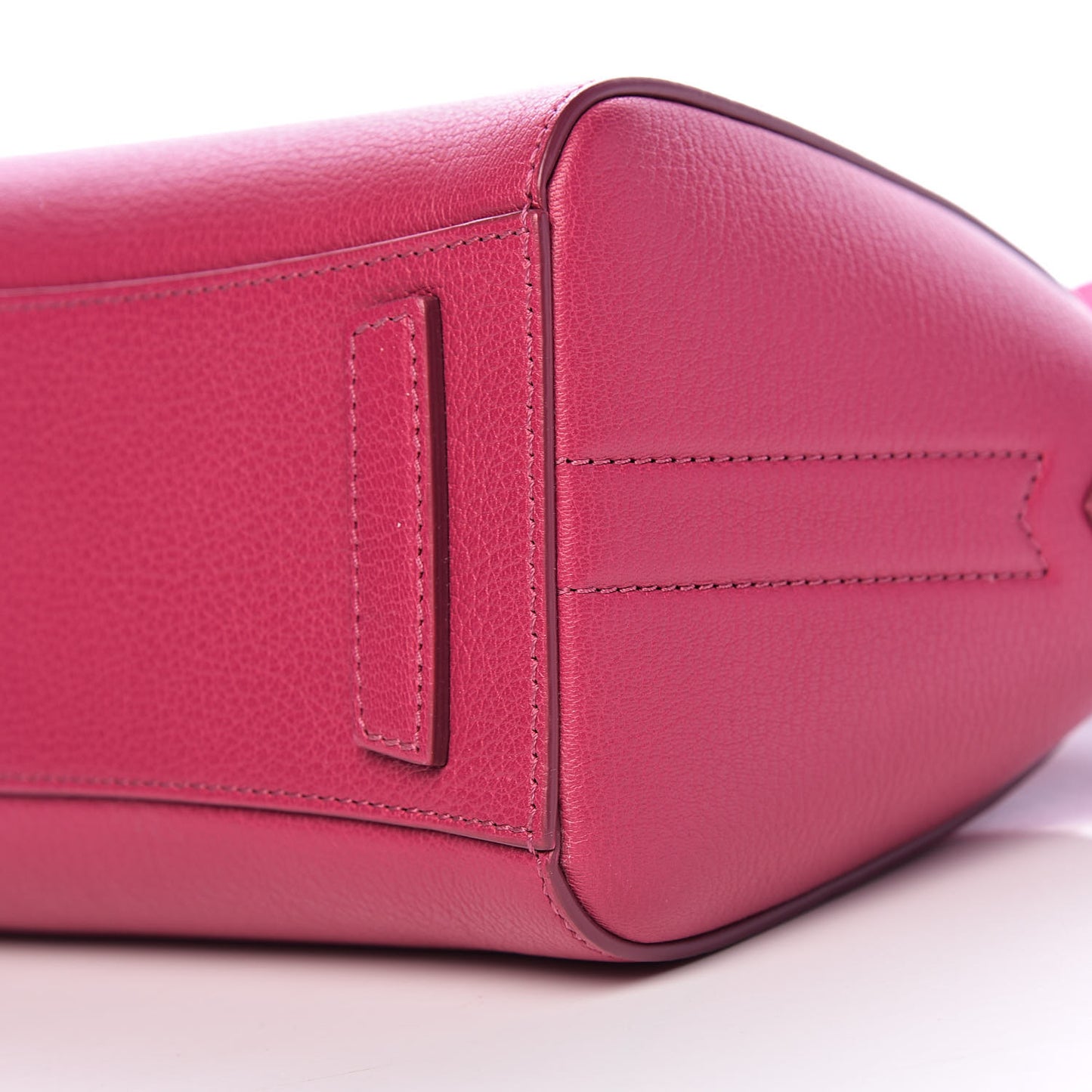 Sugar Goatskin Mini Antigona Fushia