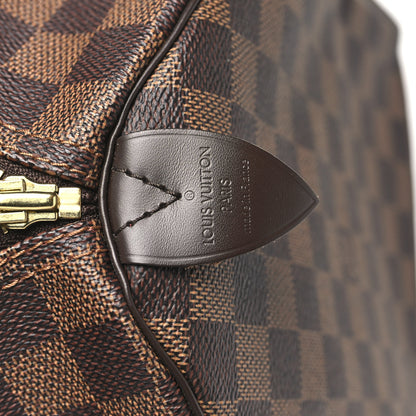 Louis Vuitton Damier Ebene Speedy 35 6 of 9
