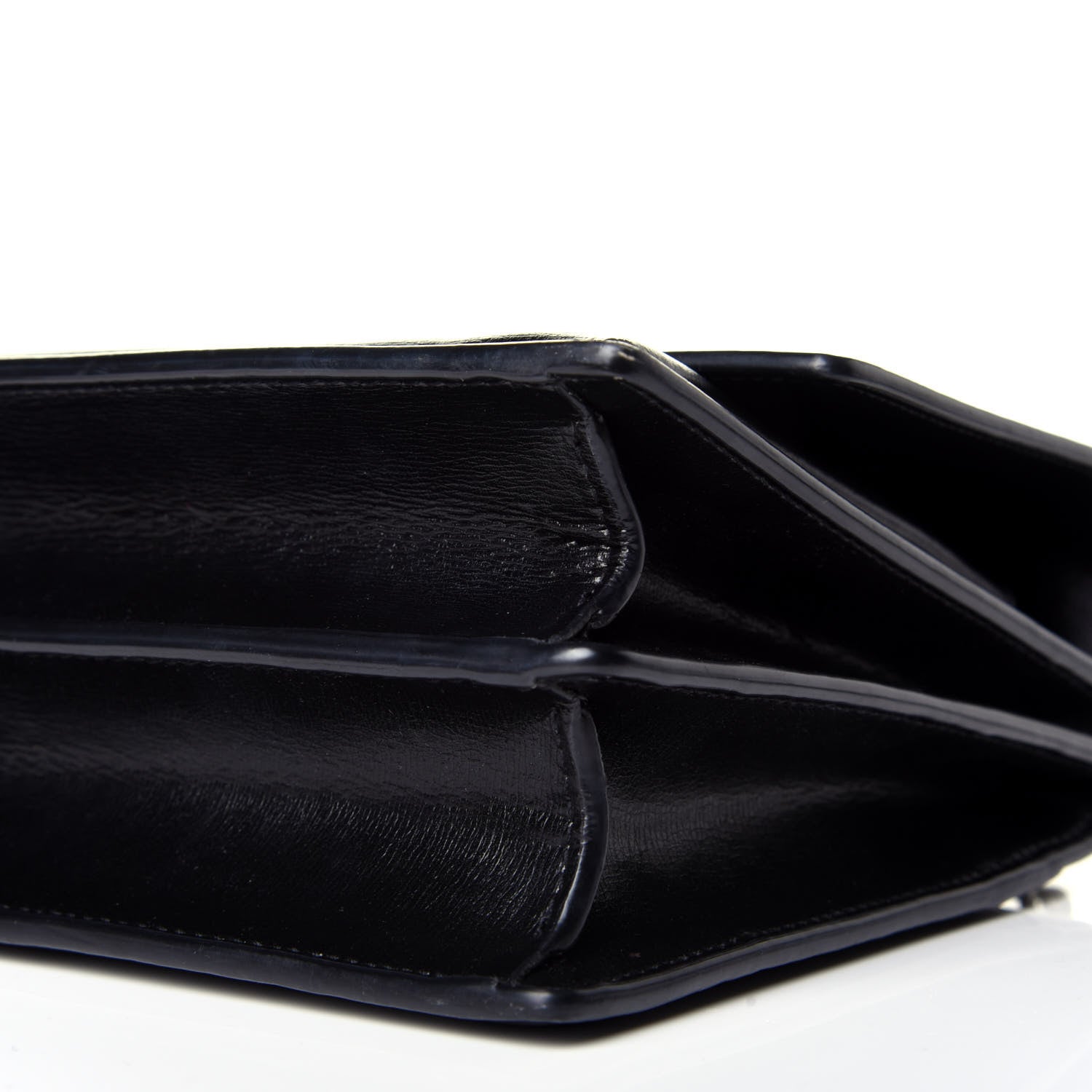 Saint Laurent Calfskin Medium Monogram Sunset Black 9 of 9