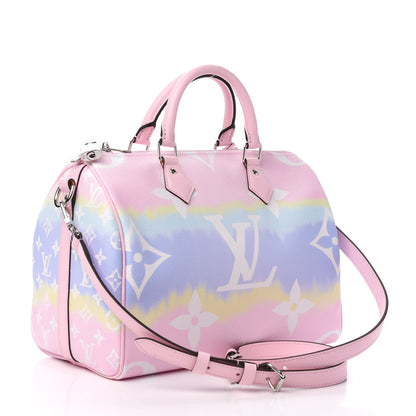 Louis Vuitton Monogram Escale Speedy Bandouliere 30 Pastel 3 of 12