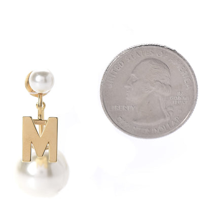 Christian Dior Pearl My ABCDior M Tribale Earring Gold 2 of 6