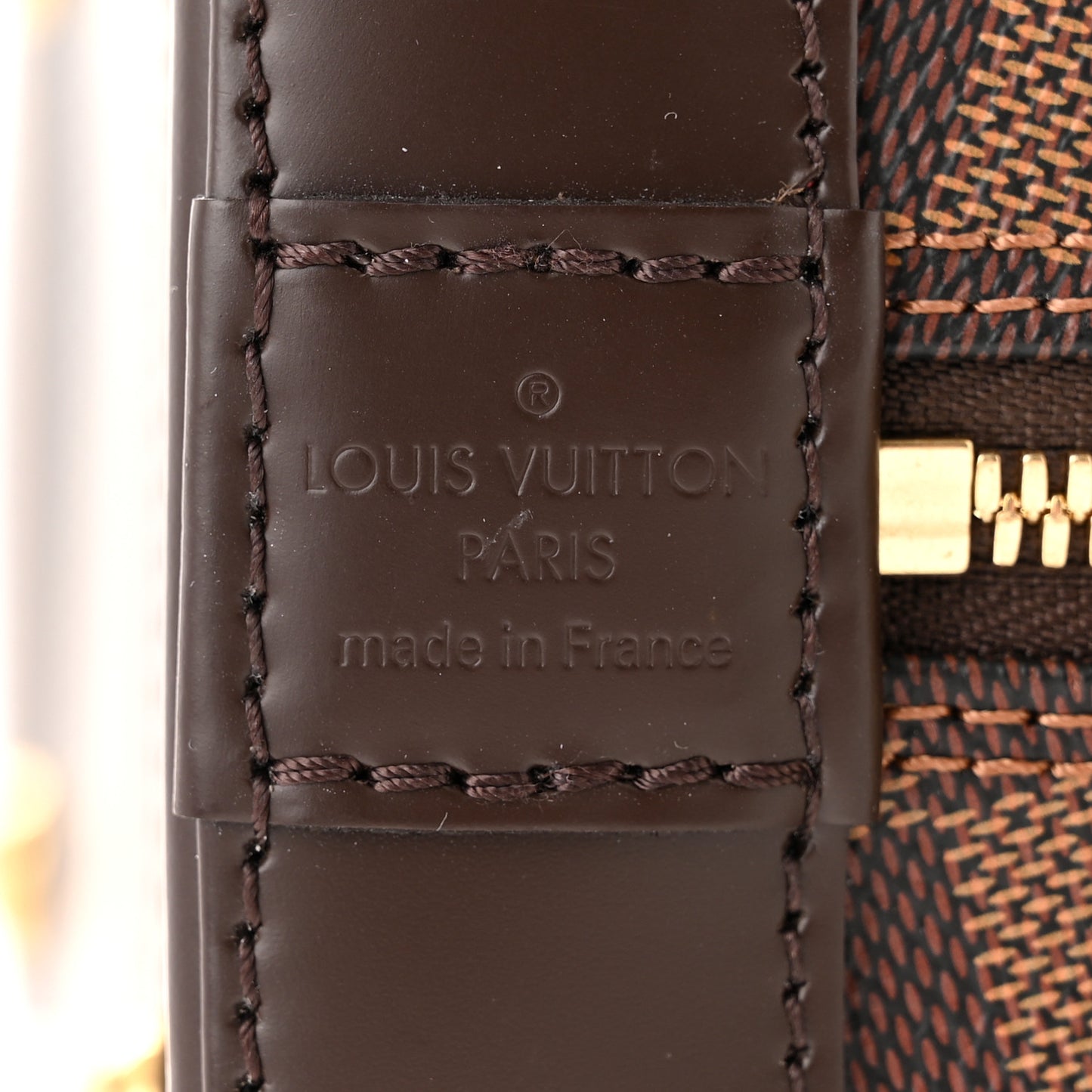 Damier Ebene Alma PM