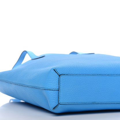 Burberry Grainy Calfskin Remington Tote Neon Blue 6 of 8