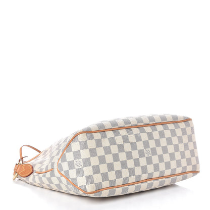 Louis Vuitton Damier Azur Delightful PM Rose Ballerine 4 of 15