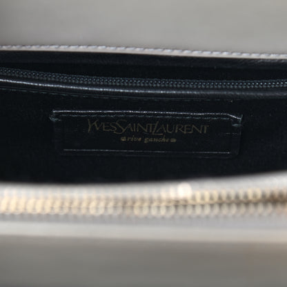 Saint Laurent Patent Small Uptown Light Grey 6 of 11