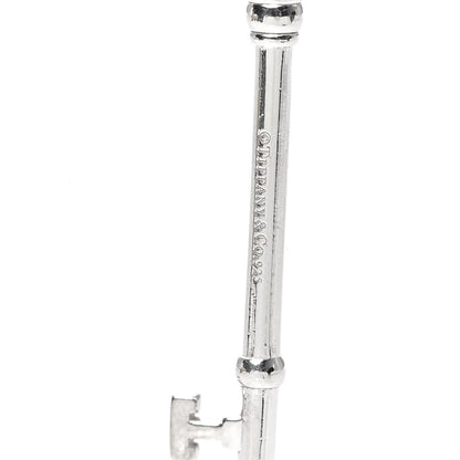 Tiffany Sterling Silver Trifoil Key Pendant 3 of 3