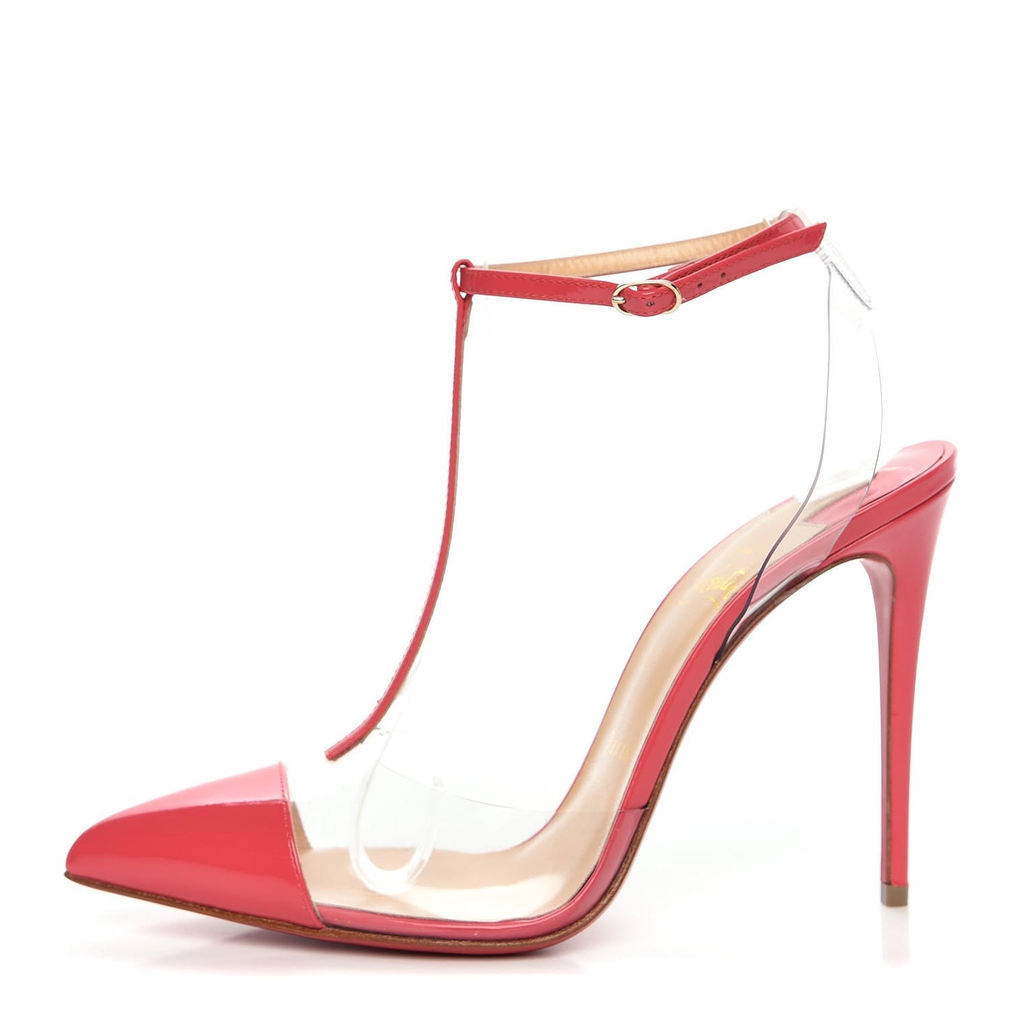 Patent PVC Nosy 100 Pumps 38 Begonia