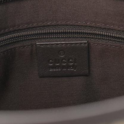 Gucci GG Plus Monogram Medium Flat Messenger Bag Dark Brown 6 of 10