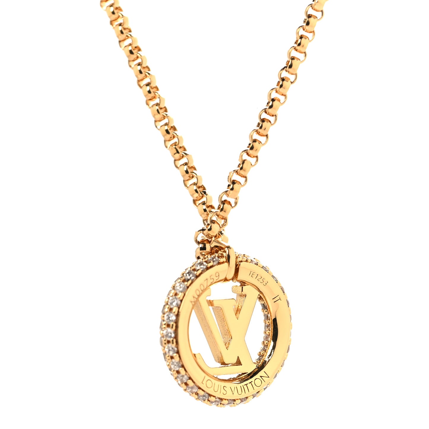 Metal Crystal Louise By Night Necklace