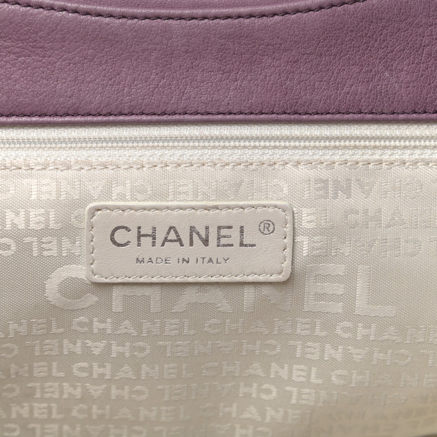 Chanel Lambskin Quilted CC Flap Light Purple 6 of 10