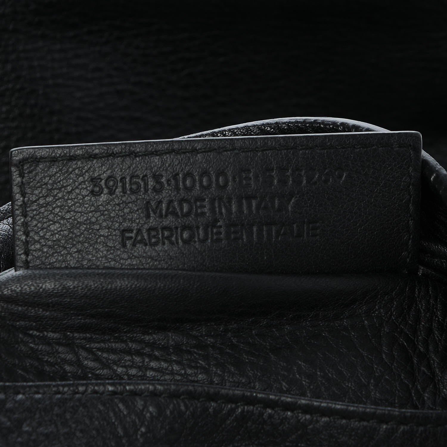 Balenciaga Veau Papier Plate Small Bucket Bag Black 8 of 8