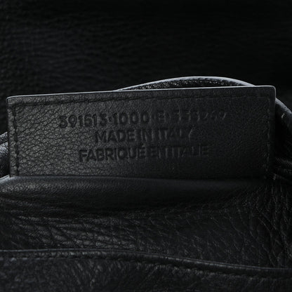 Balenciaga Veau Papier Plate Small Bucket Bag Black 8 of 8