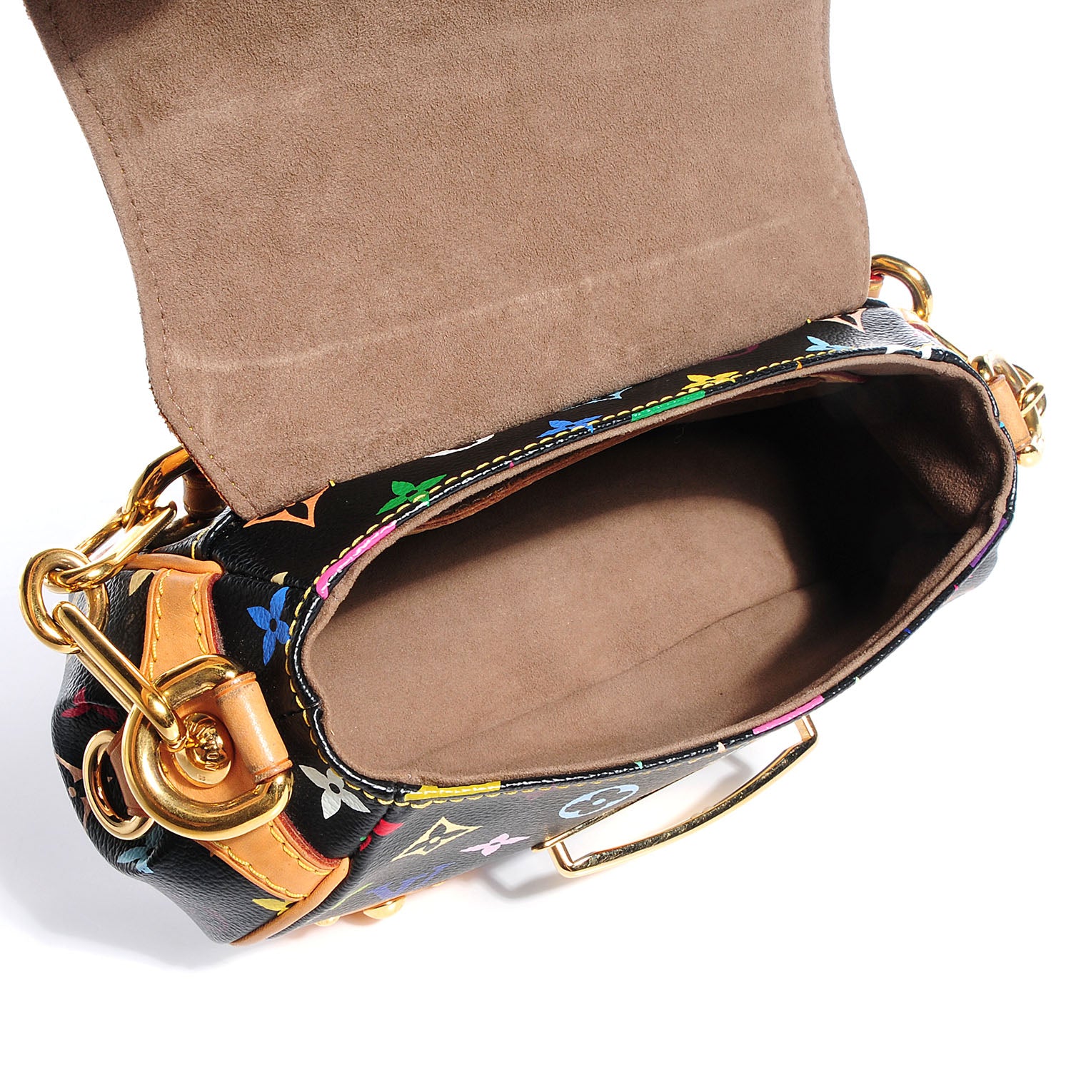 Louis Vuitton Monogram Multicolor Marilyn Black 5 of 7