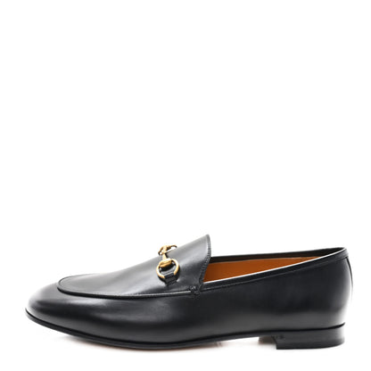 Gucci Calfskin Womens Jordaan Loafers 41 Black 1 of 9
