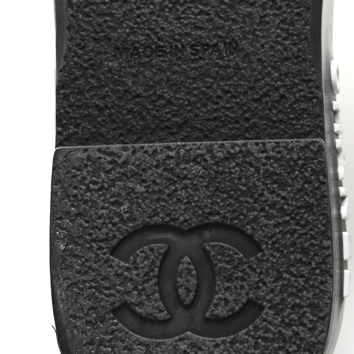 Chanel Lambskin Quilted CC Espadrille Slip On Sandals 36 Black 7 of 10