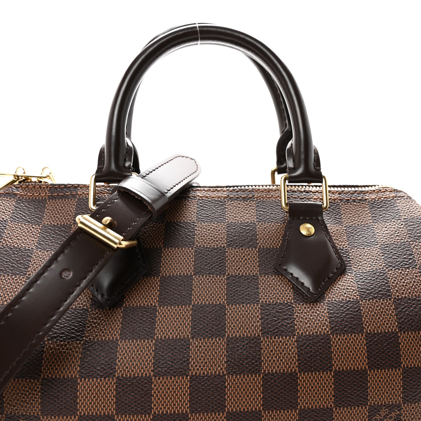Damier Ebene Speedy Bandouliere 25