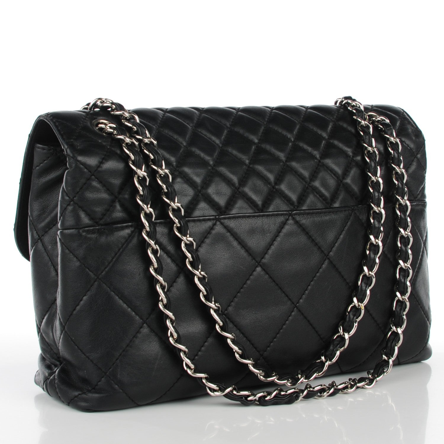 Chanel Calfskin Quilted In the Business Flap Bag Black 3 of 9