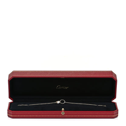 Cartier 18K White Gold Interlocking LOVE Bracelet 5 of 5
