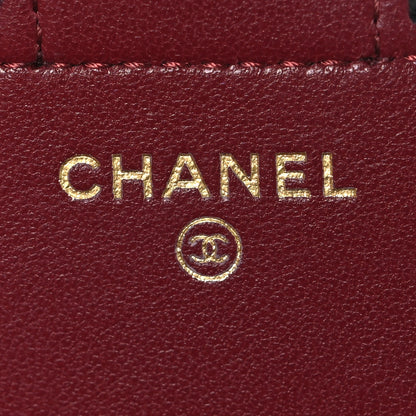 Chanel Grained Calfskin CC Flap Card Holder  Black 6 of 9
