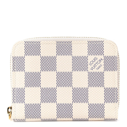 Louis Vuitton Damier Azur Zippy Coin Purse 1 of 8