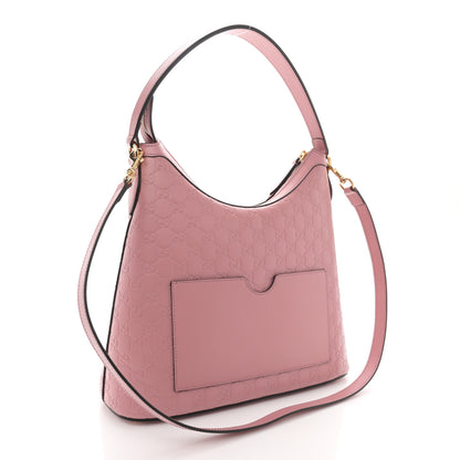 Gucci Guccissima Linea A Hobo Pink 3 of 11