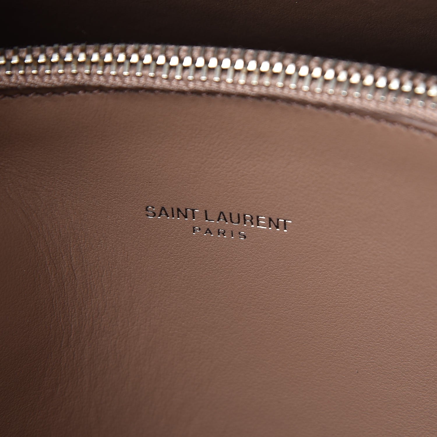 Saint Laurent Grained Calfskin Small Sac De Jour Old Rose 8 of 9