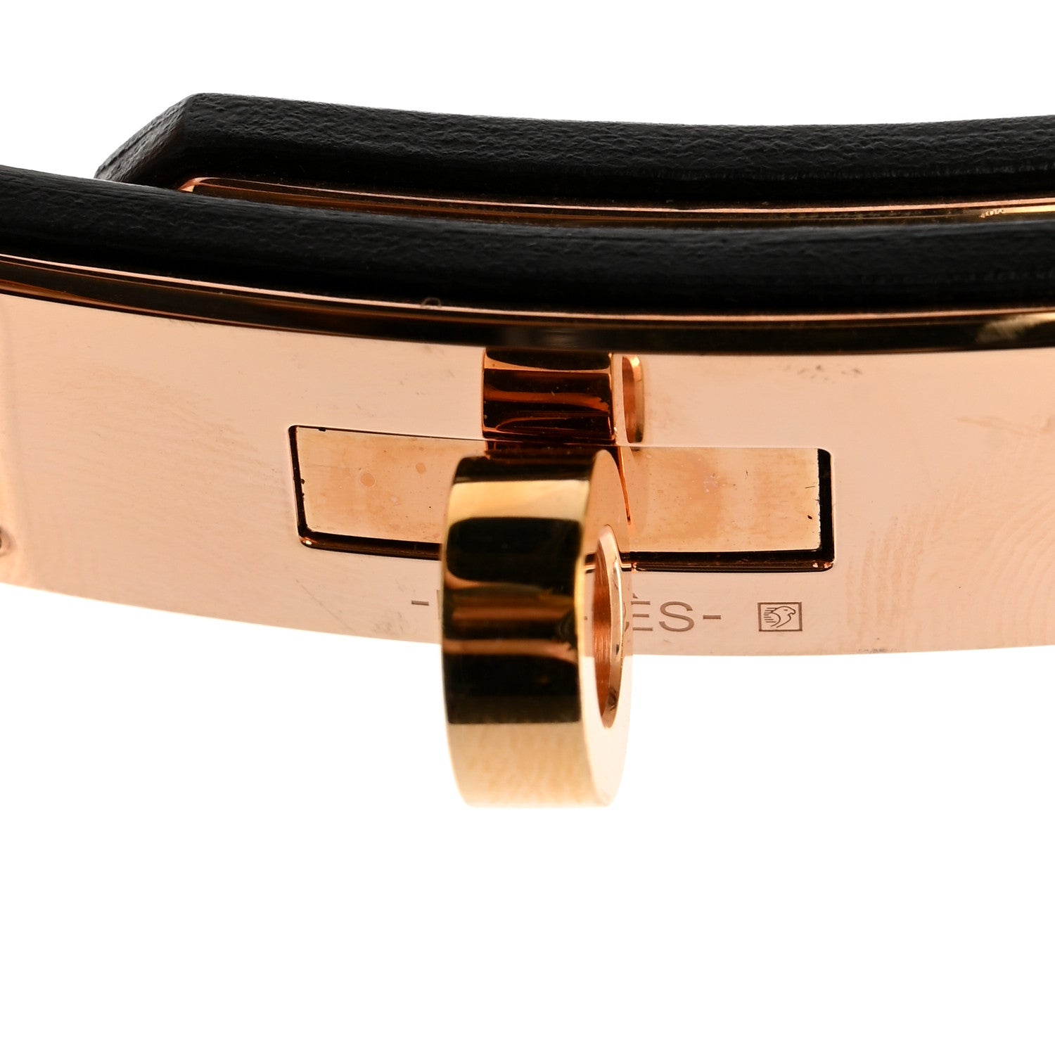 Hermes Epsom Kelly Belt Black 4 of 5