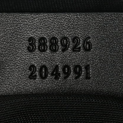 Gucci GG Monogram Web Flat Messenger Bag Black 7 of 11