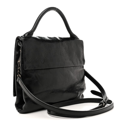 Miu Miu Vitello Shine Crystal Shoulder Bag Black 3 of 16