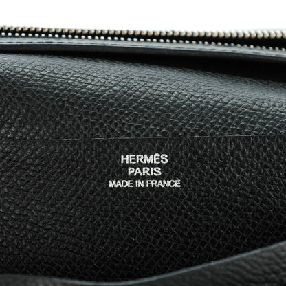 Hermes Epsom Bearn Gusset Wallet Black 6 of 8